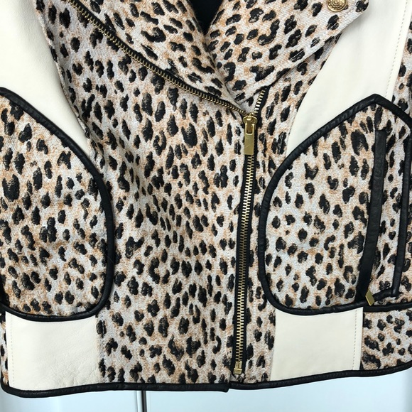 *3 for $500* Diane von Furstenberg Moto jacket - Picture 6 of 8